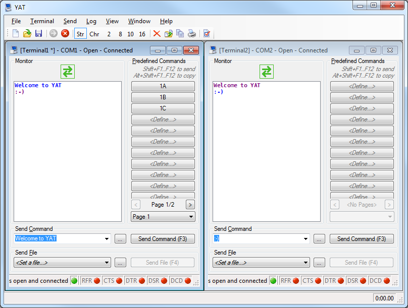 windows rs232 terminal