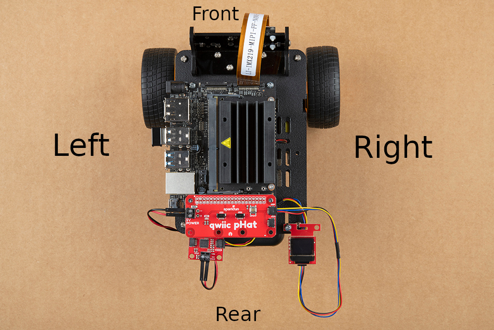 Assembly Guide for SparkFun JetBot AI Kit V2.0 - SparkFun Learn