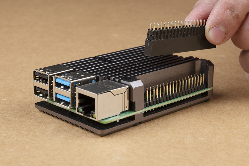 Extending the Pi's GPIO header for clearance purposes