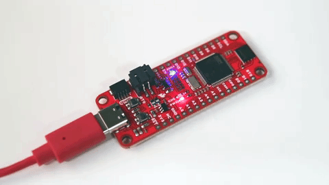 STM32 Thing Plus with blinking LED!