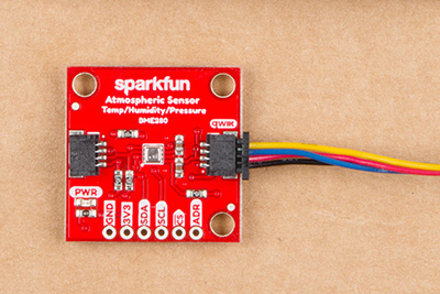 Qwiic cable to Atmospheric Sensor