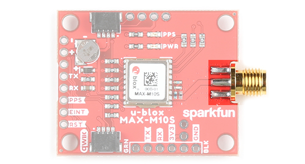 GNSS Receiver Breakout - MAX-M10S (Qwiic) Hookup Guide - SparkFun 