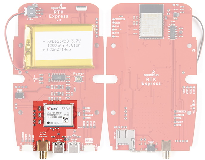 ZED-F9P GNSS Receiver