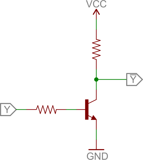 inverter transistor diagram