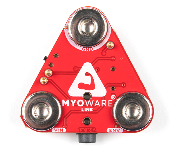 Top View of the MyoWare 2.0 Link Shield