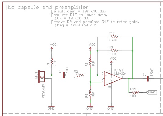 piezo preamplifier analog device ic