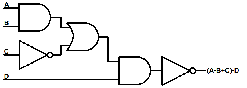 Logic Gate Diagram Examples Wiring Diagram And Schematics