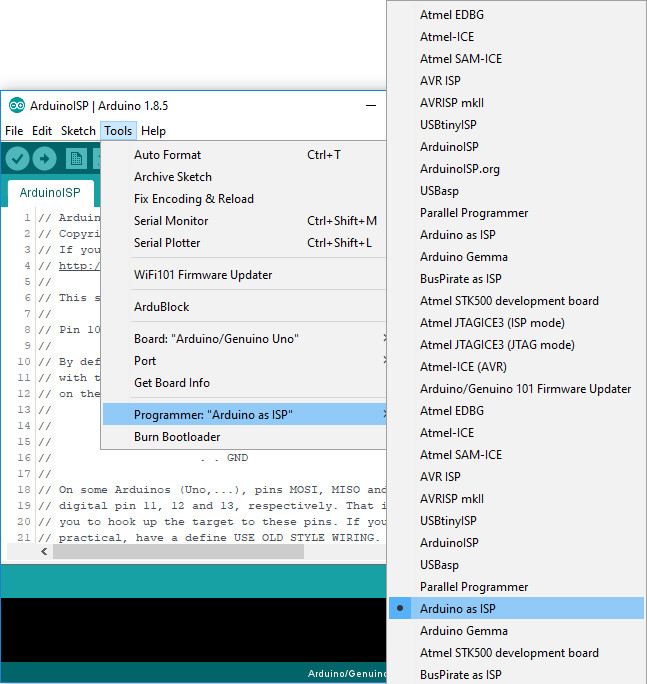 elegoo mego wont work with arduino 1.8.5