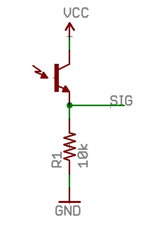 TEMT6000 - Sensor de luz ambiente - Electronilab