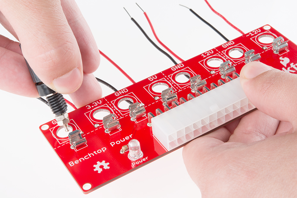 Benchtop Power Board Kit Hookup Guide - SparkFun Learn