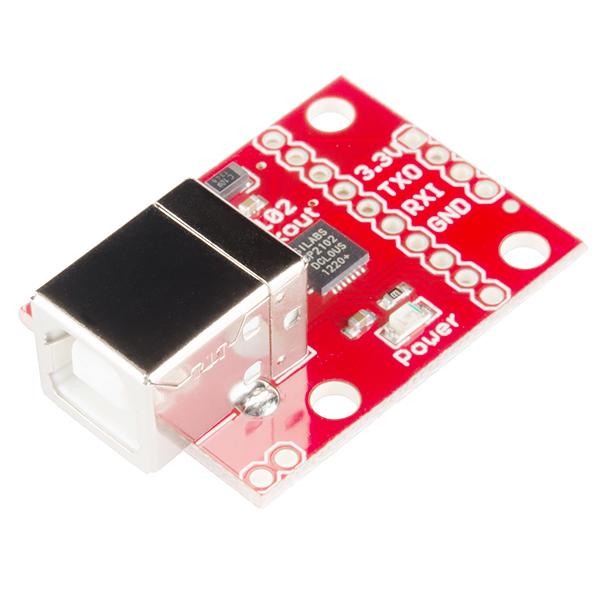 Cp2102 Usb To Serial Converter Hook-Up Guide - Sparkfun Learn