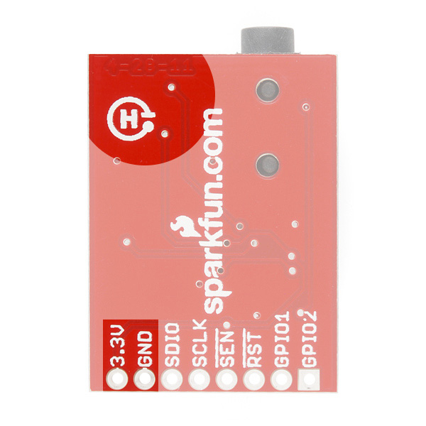 Module FM Click MIKROE-1431 récepteur radio Si4703 bande FM