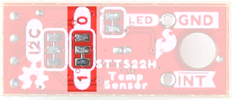 Address jumper is highlighted on the back of the Micro Board