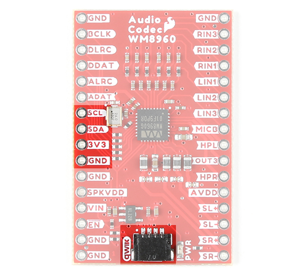Qwiic Connector and I2C Port