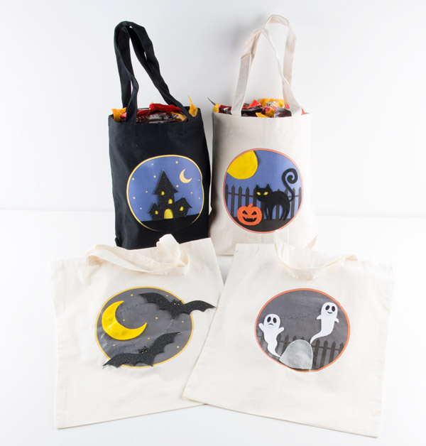 Haunted House Trick Or Treat Halloween Double Sided Tote Bag from