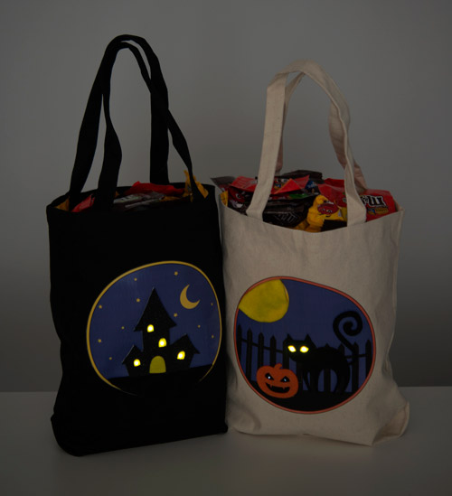 Haunted House Trick Or Treat Halloween Double Sided Tote Bag from