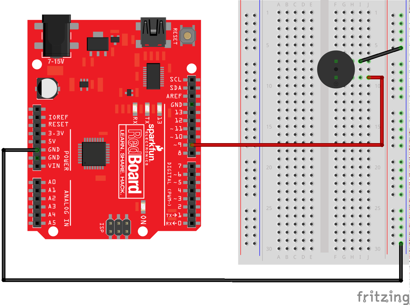 Fritzing creator kit mit arduino uno - rtsnew