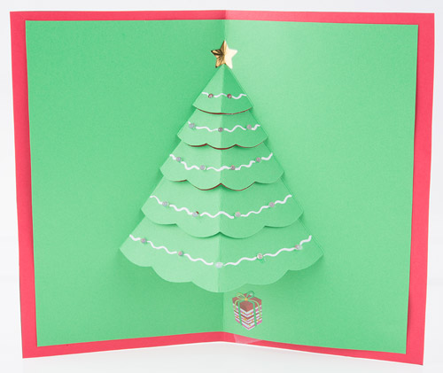 Pop Up Christmas Cards Templates Free | Christmas Decorations For Office