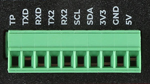 Image of the input output screw connections