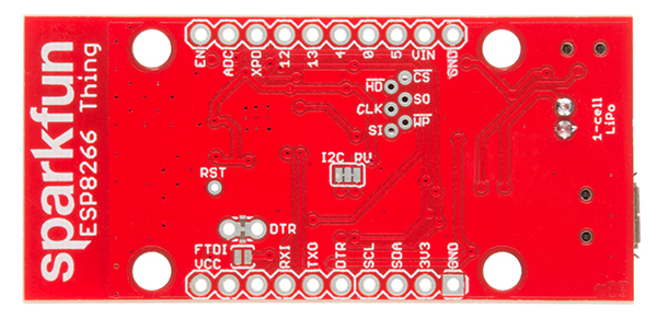 WiFi Module - ESP8266 (4MB Flash) - WRL-17146 - SparkFun Electronics