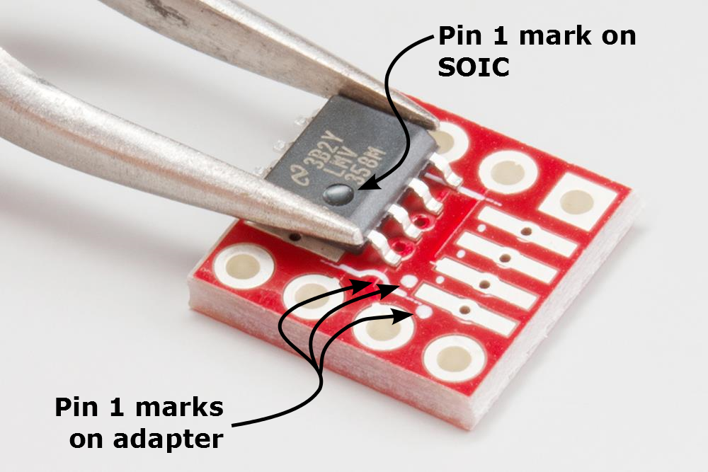 8 Pin Soic To Dip Adapter Hookup Guide