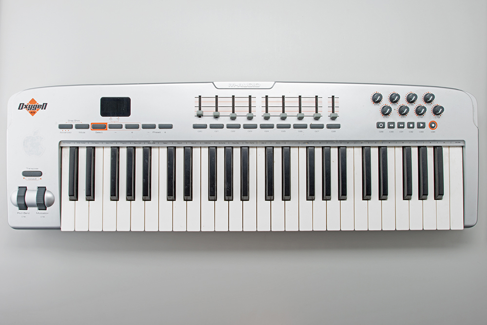midi controller and synthesizer