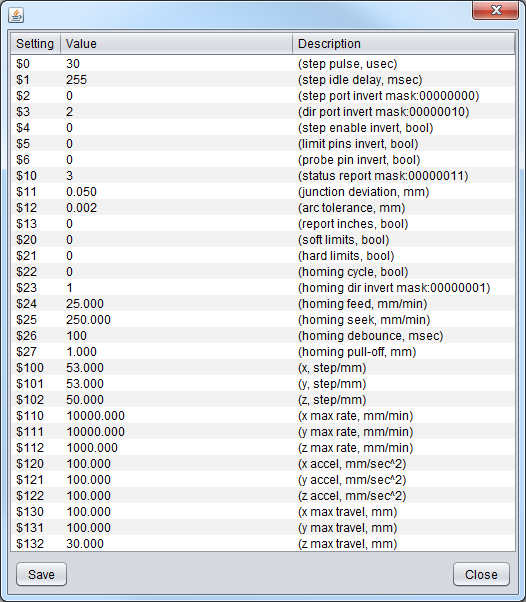 Universal Gcode Sender  -  3