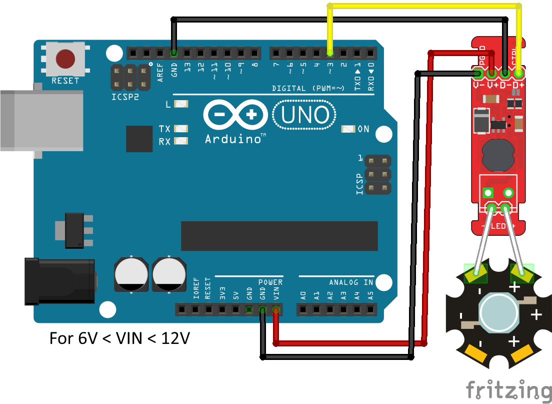 FemtoBuck Constant LED Driver Hookup v13 SparkFun Learn