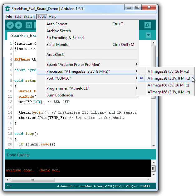 wire arduino library c code