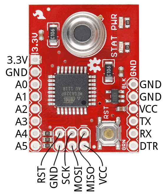 Infrared Thermometer - MLX90614 - SEN-09570 - SparkFun Electronics