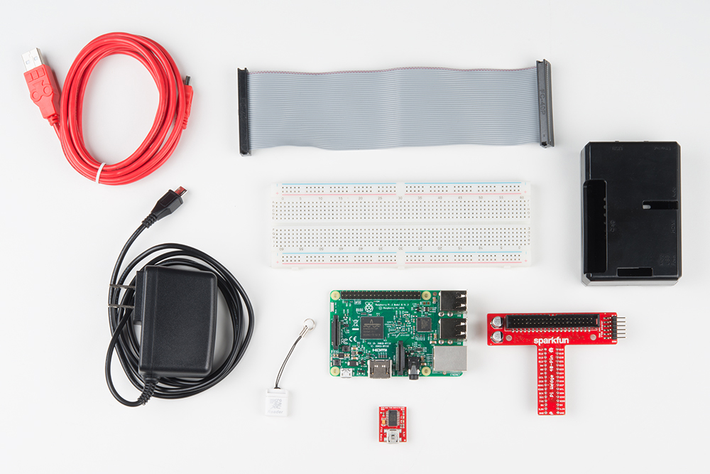 Raspberry Pi 3 B+ Starter Kit - KIT-23090 - SparkFun Electronics