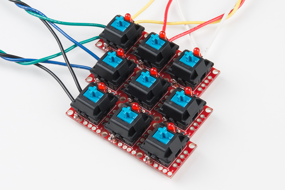 Cherry MX Switch Breakout Hookup Guide - SparkFun Learn