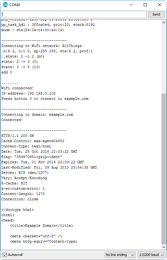 esp32 serial print