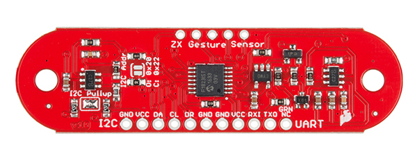 ZX Distance and Gesture Sensor SMD Hookup Guide - SparkFun Learn