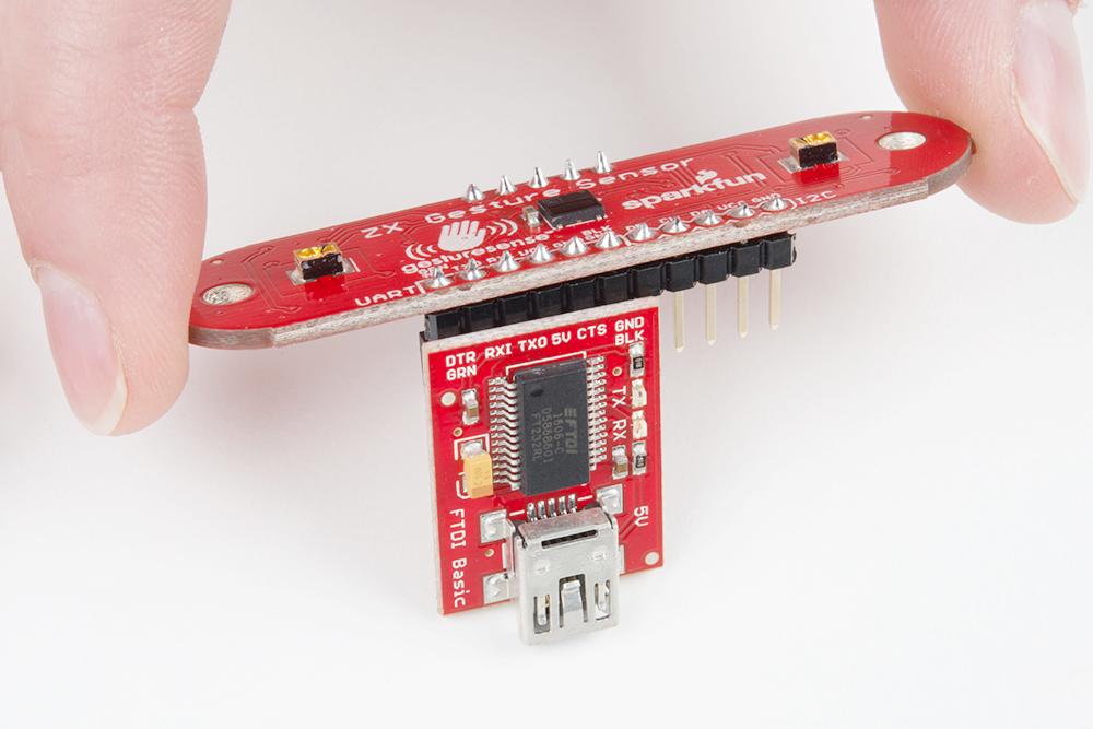 ZX Distance and Gesture Sensor SMD Hookup Guide - SparkFun Learn