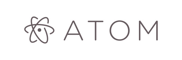 atom text editor logo