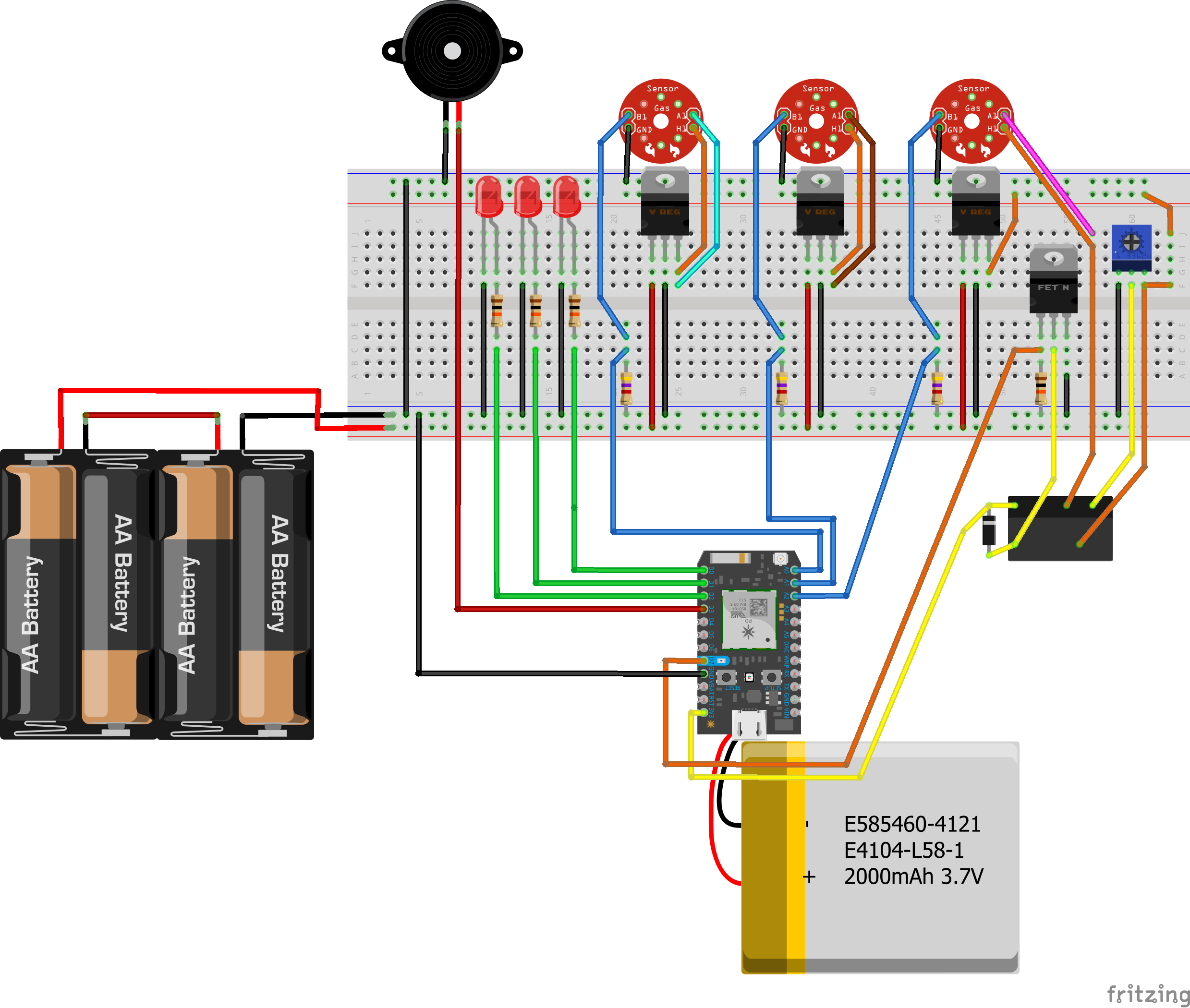 Fritzing Diagram