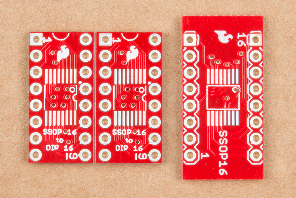 Carte adaptateur SOP10 SSOP10 / DIP10