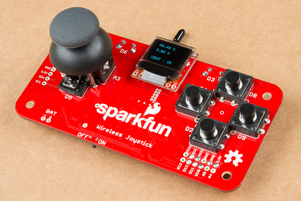 LiPo Battery Monitoring with the micro OLED