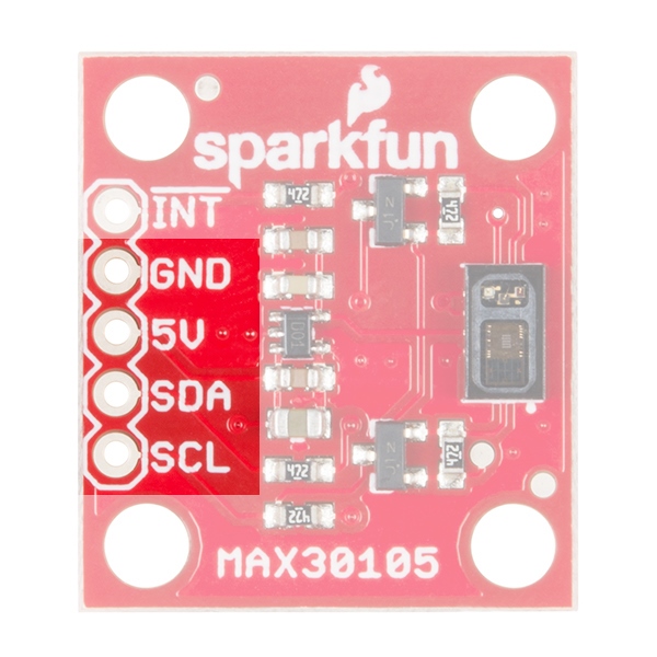 The I2C Pins on the MAX30105