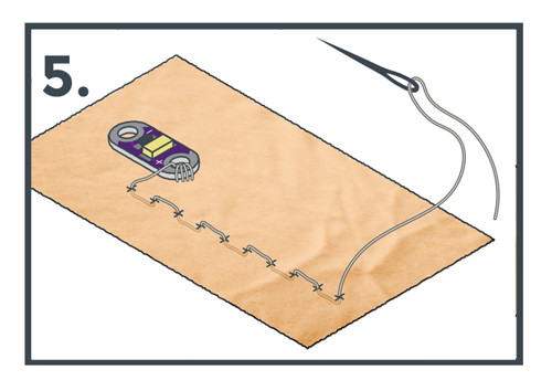 Sewing with Conductive Thread - SparkFun Learn