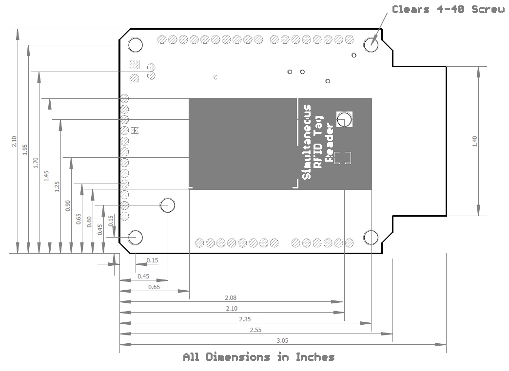 Arduino Uno Hole Printable Template