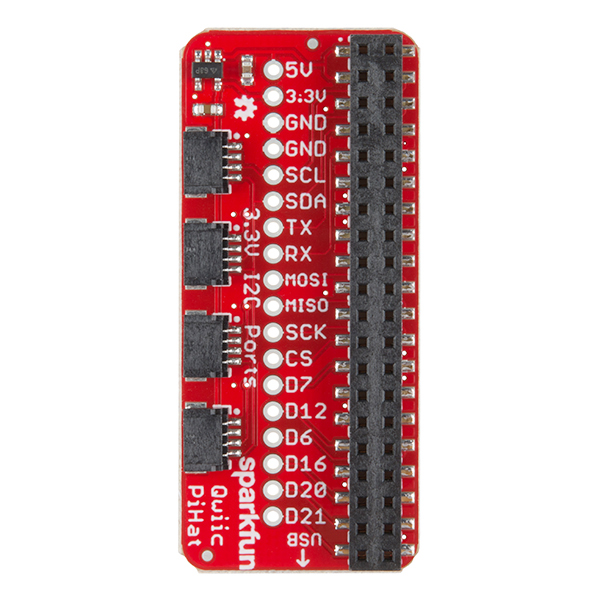 Qwiic HAT for Raspberry Pi Hookup Guide - SparkFun Learn