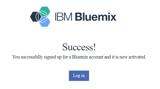 bluemix success 2