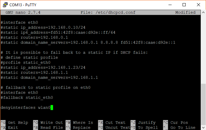 Setting up a Raspberry Pi 3 as an Access Point - SparkFun Learn