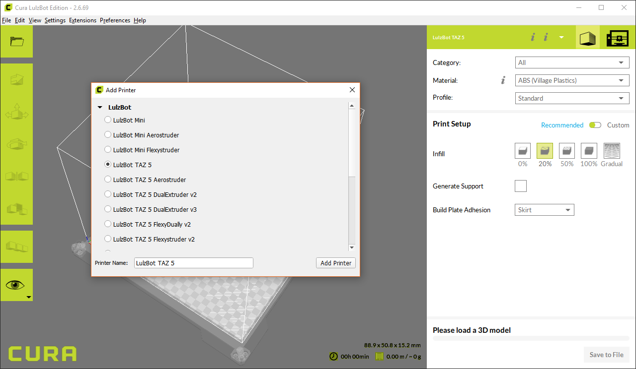 Editing Start and End gcode - Software - LulzBot