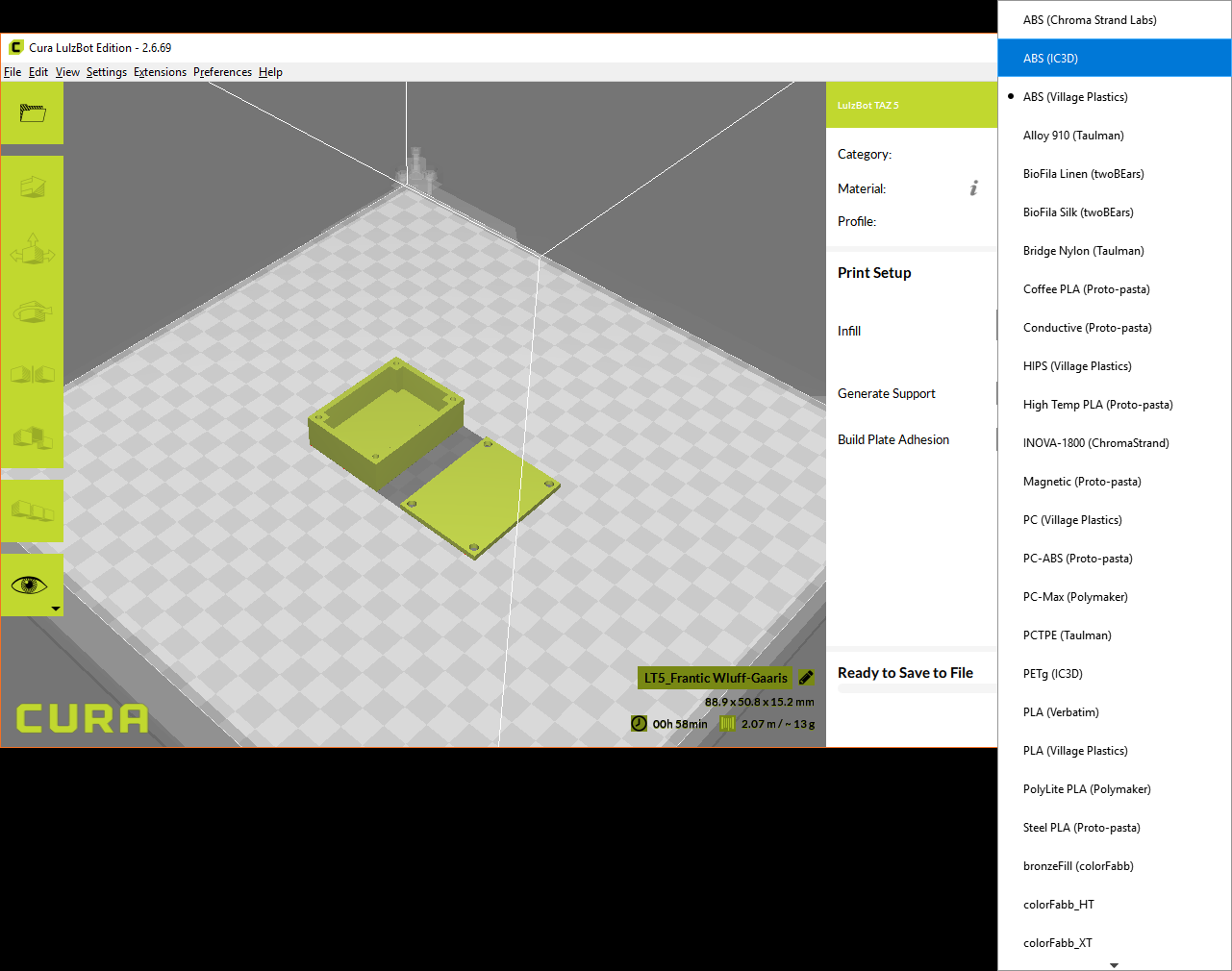 Editing Start and End gcode - Software - LulzBot