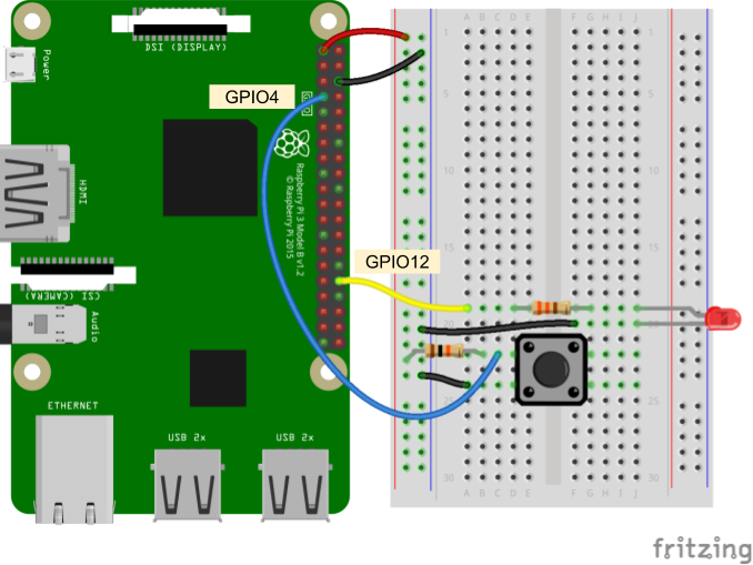 raspberry pi ribbon cable fritzing