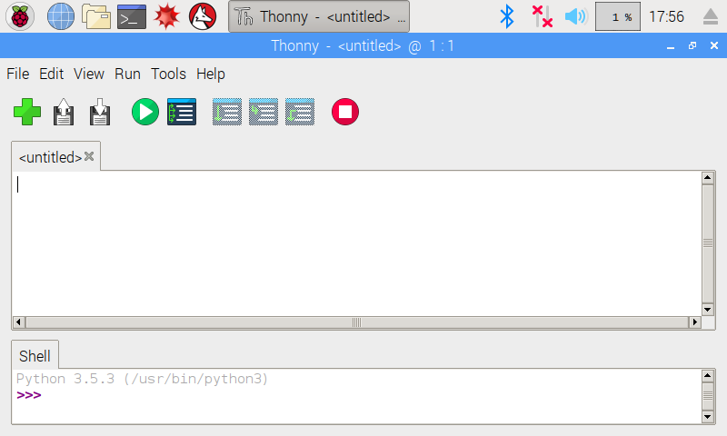 thonny ide raspberry pi