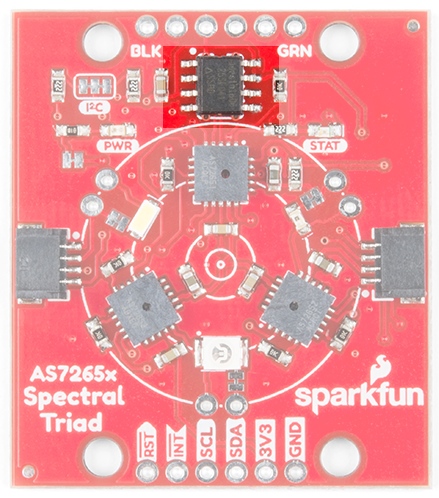EEPROM containing the Spectral Triad firmware